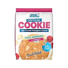 Critical Cookie Protein Bar Applied Nutrition (17g Protein / 73gram) - Thanh Dinh Dưỡng Bánh Bổ Sung Protein Năng Lượng - WHITE CHOCO&RASBERRY
