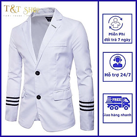 Áo vest nam, blazer nam chất liệu mềm mát , sang trọng, lịch lãm đạm chất Nam thần H58