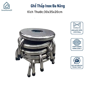 Mua Ghế Thấp Inox Đa Năng – Ghế Ngồi Xổm  Nhặt Rau Tiện Lợi Cho Mọi Nhà - HÀNG CHÍNH HÃNG MINIIN
