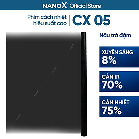 Mua Phim cách nhiệt dán kính NanoX CX 05 màu tối chống nắng nóng  chống UV  chống nhìn trộm