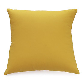 Gối trang trí Soft Decor 40 Cadmium Lemon Canvas 40x40x15cm (Vàng chanh)