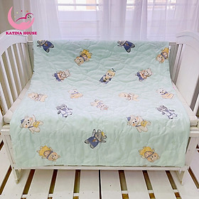 Chăn tencel Katina House cho bé đi học mềm mát, 1m2x1m6, phù hợp cho bé từ 5 tuổi trở lên