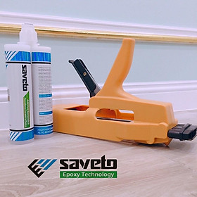 Mua Cặp đôi Keo chà ron màu trắng S01 và dụng cụ bắn keo (2 sản phẩm)