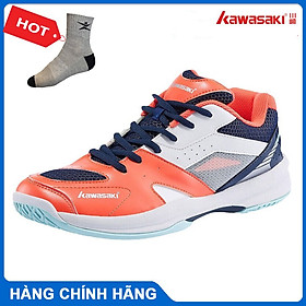 Giày cầu lông Kawasaki k098 mẫu mới có 3 màu lựa chọn-tặng tất thể thao bendu chính hãng