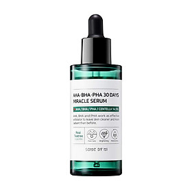 Combo 2 sản phẩm Nước hoa hồng Some By Mi AHA-BHA-PHA 30 Days Miracle Toner 150ml và Tinh chất ngừa mụn Some By Mi AHA-BHA-PHA 30 Days Miracle Serum 50ml