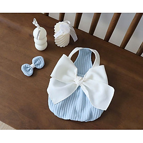 VÁY XANH DƯƠNG NƠ XINH TỪ 1-7KG DÀNH CHO CHÓ MÈO