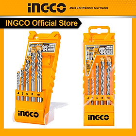 Bộ mũi khoan bê tông 5 chi tiết INGCO AKD3051