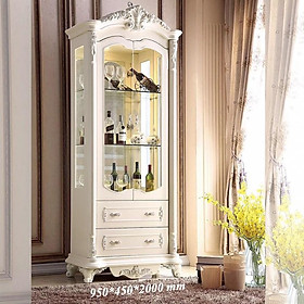 Mua Tủ trang trí mặt kính nhập khẩu Juno Sofa PH-TR305-0.95 cao cấp