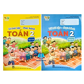 Combo Vở bài tập - Thực hành Toán lớp 2 - tập 1 + 2 (Kết Nối) - Hồng Hà