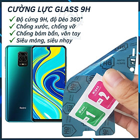 Dán cường lực dẻo nano dành cho Xiaomi Redmi Note 9S