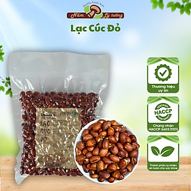 Lạc Nhân Cúc Đỏ Lý Tưởng 400g, Đậu Phộng Khô Đỏ