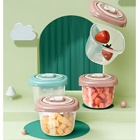 Mua Set 6 Hộp Trữ Đông Đồ An Cho Bé  Hộp Đựng Thức Ăn Dặm Cho Bé 120ml