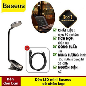 Đèn Đọc Sách Mini, Pin Sạc Tiện Dụng Comfort Reading Mini Clip Lamp Hàng