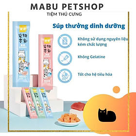 Thức ăn cho mèo thanh súp thưởng bổ sung dinh dưỡng 15gr 3 vị SHIZUKA chất lượng giá rẻ