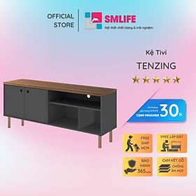 Kệ tivi phòng ngủ sang trọng SMLIFE Tenzing