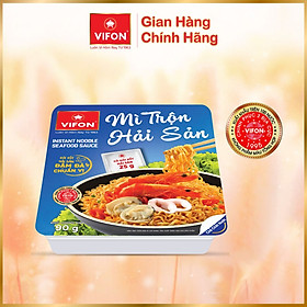 Thùng 18 Khay Mì Trộn Hải Sản VIFON 90g / Khay