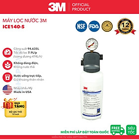 Máy lọc nước 3m ice140-s - ice190-s - dp190 dùng cho thương mại nhà hàng, quán cafe, fnb, nhập khẩu mỹ - hàng chính hãng 3m
