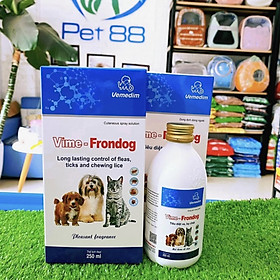 VIME FRONDOG - Xịt ve rận cho chó mèo 250ml