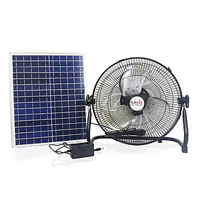 Mua Quạt tích điện 2 trong 1 SUNTEK SF-01 sạc bằng năng lượng mặt trời - Hàng chính hãng