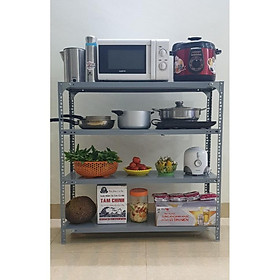 Mua Kệ sắt v lỗ đa năng 4 tầng dài 1 2m x rộng 0 3m x cao 1 5m