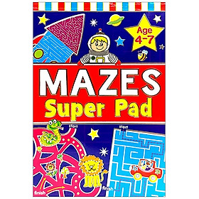 Mazes Super Pad (Age 4-7)