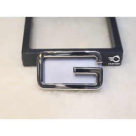 Mặt Khóa Thắt Lưng Cao Cấp - Đầu Khóa Dây Nịt CRA008WB -Mặt Khóa 3.5cm Inox 316 Nguyên Khối
