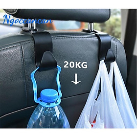 Bộ 4 Móc Treo Đồ Chữ S Đa Năng Gắn Ghế Ô Tô Xe Hơi Tiện Dụng