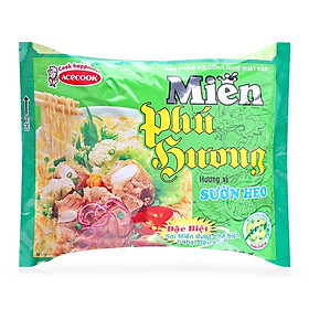 Combo 10 gói miến Gói Phú Hương Hương Vị Sườn Heo Acecook (58g)