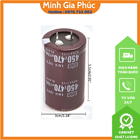 Mua Tụ Điện Nhôm 450V 470uF 30x50 Chuyên Dụng Chất Lượng Cao ( Gía đã bao gồm vat )