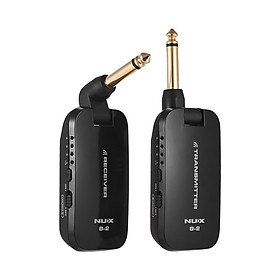 Bộ Thu Phát Không Dây Cho Guitar Điện NUX B-2 (2.4G) (4 Kênh) (Pin Li-ion)