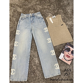 Quần Jeans phá cách Hàn Quốc -J57 - XanhJeans