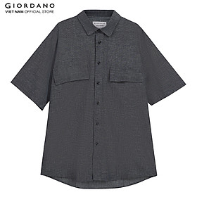 Áo Sơ Mi Nam Linen Ngắn Tay Giordano 01042208