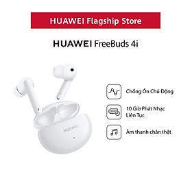 Tai Nghe Không Dây Huawei FreeBuds 4i | Chống Ồn Chủ Động | 10 Giờ Phát Nhạc Liên Tục | Âm Thanh Chân Thật | Hàng Phân Phối Chính Hãng