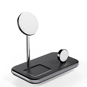 Bộ đế sạc CHOETECH T589-F Mag-Safe 3 in 1 (hàng chính hãng)