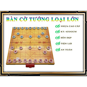 Mua Bộ Cờ Tướng Loại Lớn 42X42Cm Kèm Bàn Cờ Kiêm Hộp Đựng