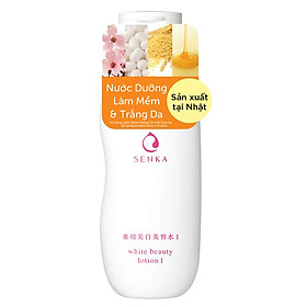 Nước dưỡng làm mềm và trắng da Senka White Beauty Lotion I 200ml