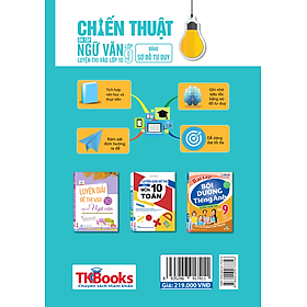 Chiến Thuật Ôn Tập Ngữ Văn Lớp 9 Luyện Thi Vào 10 Bằng Sơ Đồ Tư Duy - TKBooks 