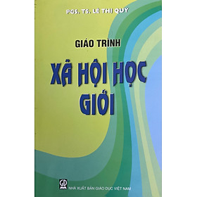 Giáo trình Xã hội học giới