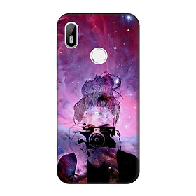 Ốp lưng điện thoại VSMART JOY 1 viền silicon dẻo TPU  hình Cô Nàng Cá Tính - Hàng chính hãng