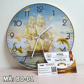 Mua Đồng hồ treo tường XTime BO-01  máy kim trôi cao cấp