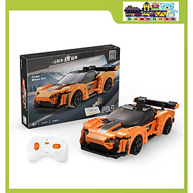 Bộ Đồ Chơi Xếp Hình Xe Đua Thể Thao Ford Mustang Shelby GT500 Với 295 PSC, Bộ Đồ Chơi Mô Hình Xe Đua Thể Thao Điều Khiển Từ Xa RC, Bộ Đồ Chơi Lắp Ghép Cao Cấp Xe Đua Thể Thao Ford Mustang Shelby GT500 Với 295 Chi Tiết - Chính Hãng BABYBOSS.