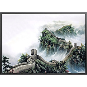 Tranh canvas Tranh Sơn Dầu Nghệ Thuật + khung composite và đinh treo – decor phòng đẹp và sang trọng – BST02