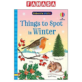 Sách ngoại văn: Usborne Minis - Things To Spot In Winter
