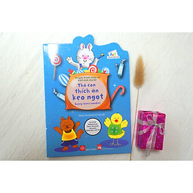 Truyện tranh song ngữ Việt-Anh cho bé - Bunny loves candies - Thỏ con thích ăn kẹo ngọt