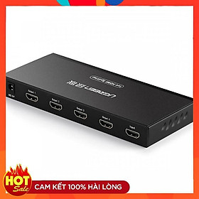 Bộ chia cổng HDMI 1 ra 4 cổng Ugreen 40202 CHÍNH HÃNG