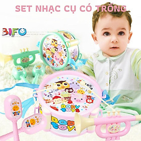 Bộ đồ chơi set nhạc cụ cho bé phát triển tài năng âm nhạc