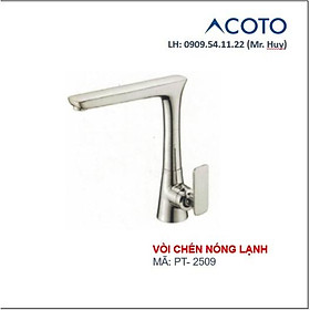 Mua VÒI CHÉN NÓNG LẠNH ĐỒNG THAU PT-2509