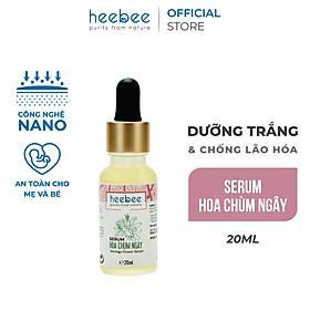 Serum Hoa Chùm Ngây Dưỡng Trắng, Chống Lão Hóa Heebee Moringa Flower Antioxidant Serum 20ml