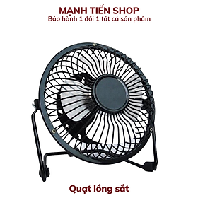 Mua Quạt Để Bàn Mini 4 Cánh - Dùng Để Quạt Hoặc Làm Mát Cho Laptop - Hàng chính hãng