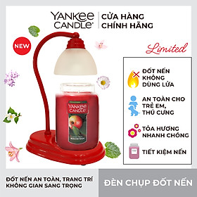 Đèn chụp đốt nến đỏ